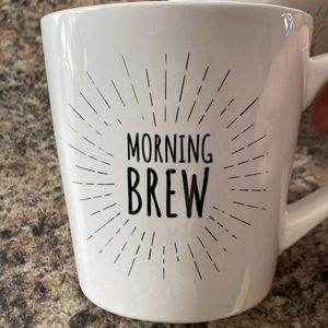“Morning Brew” coffee mugs